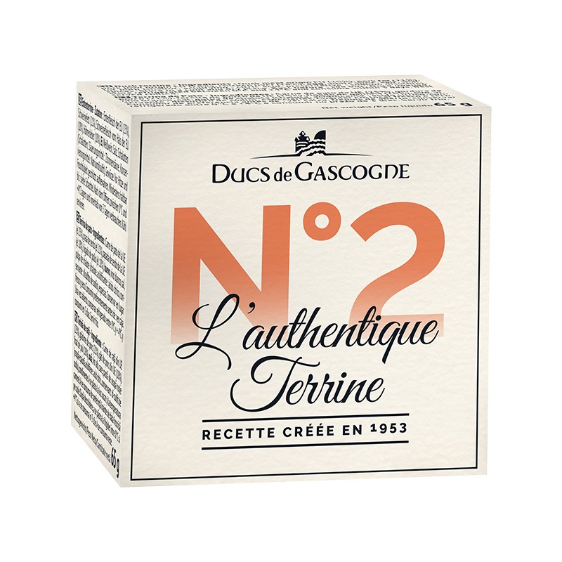 Levně Ducs de Gascogne N°2 - «Autentická KACHNÍ paštika», 65g