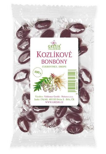 Kozlíkové bonbóny 100 g GREŠÍK