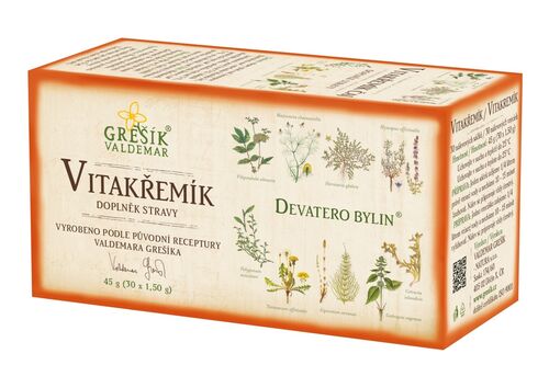 Levně Vitakřemík 20 n.s. GREŠÍK Devatero bylin