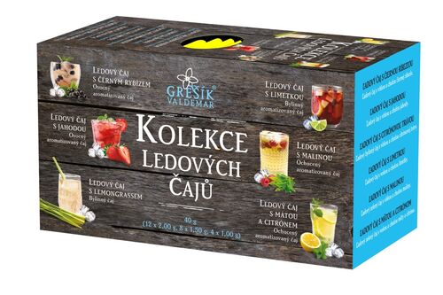 Levně Kolekce Ledových čajů 6x4 n.s. přebal GREŠÍK