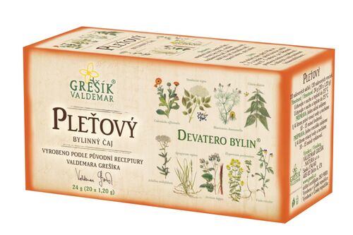 Levně Pleťový 20 n.s. GREŠÍK Devatero bylin