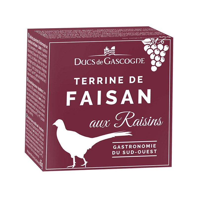 Levně Ducs de Gascogne Bažantí paštika s rozinkami, 65g