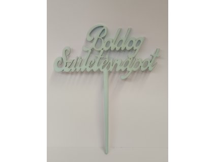 Boldog Születésnapot beszúró (kék)