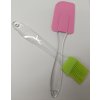 Szilikon spatula+ecset