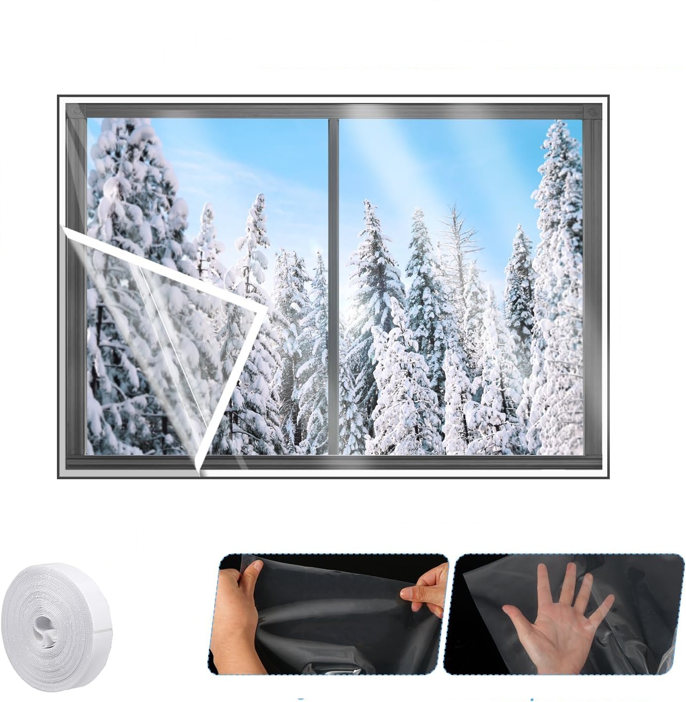 termoizolační fólie na okna i dveře