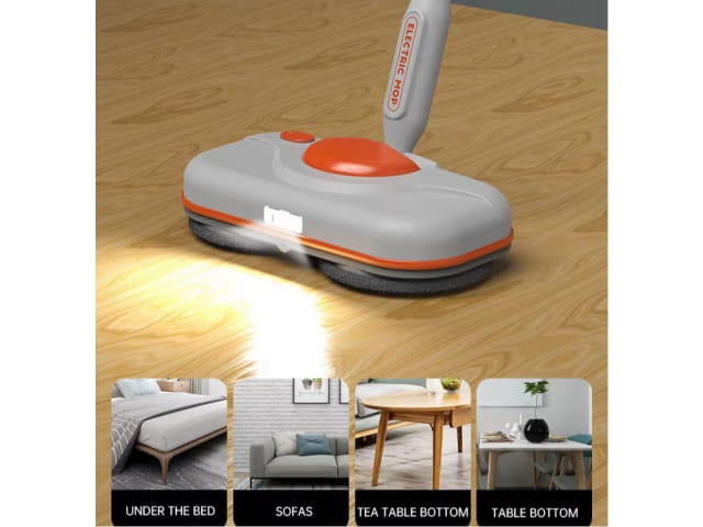 Praktický elektrický rotační mop