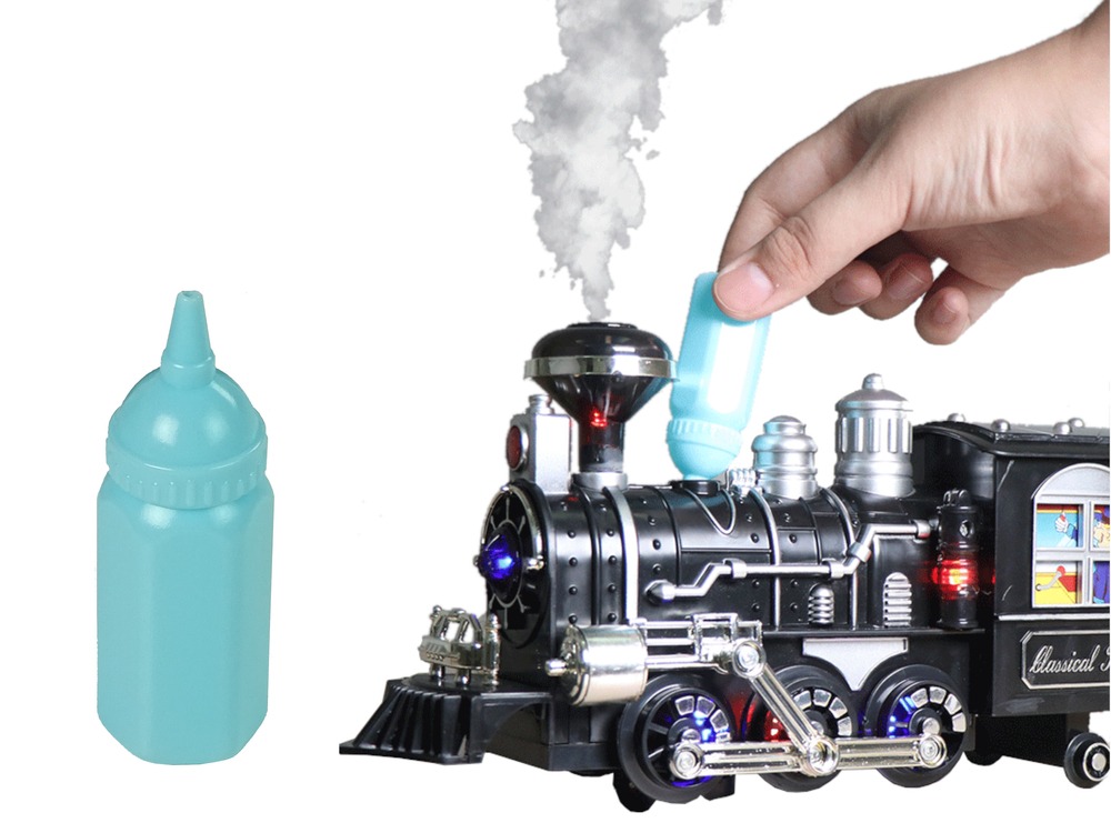 vlaková souprava - s párou