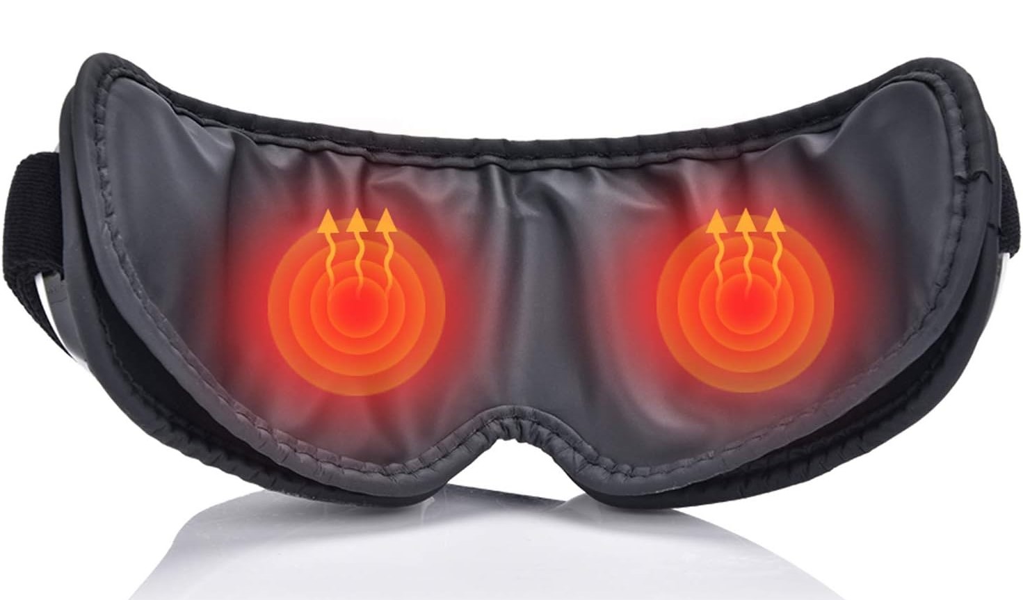 Masážní přístroj na oči s vyhříváním a zabudovanými reproduktory