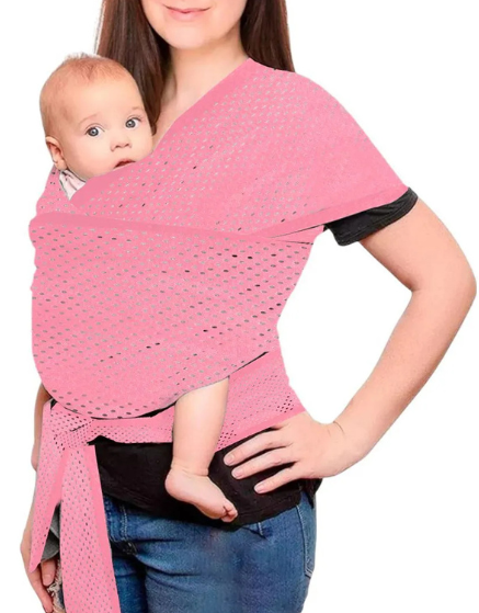 prodyšný šátek na nošení miminka