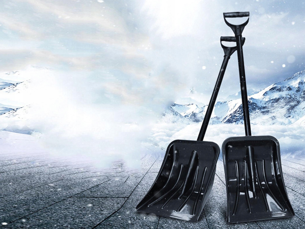 Praktická skládací lopata na sníh do auta