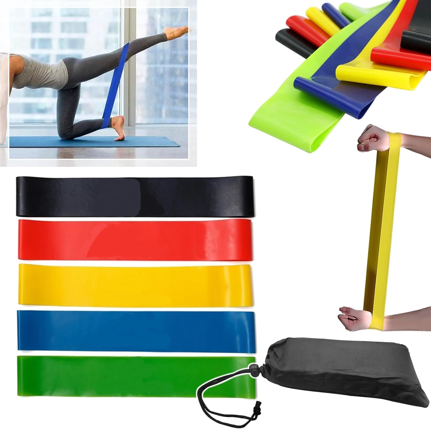 profesionální gumy na cvičení