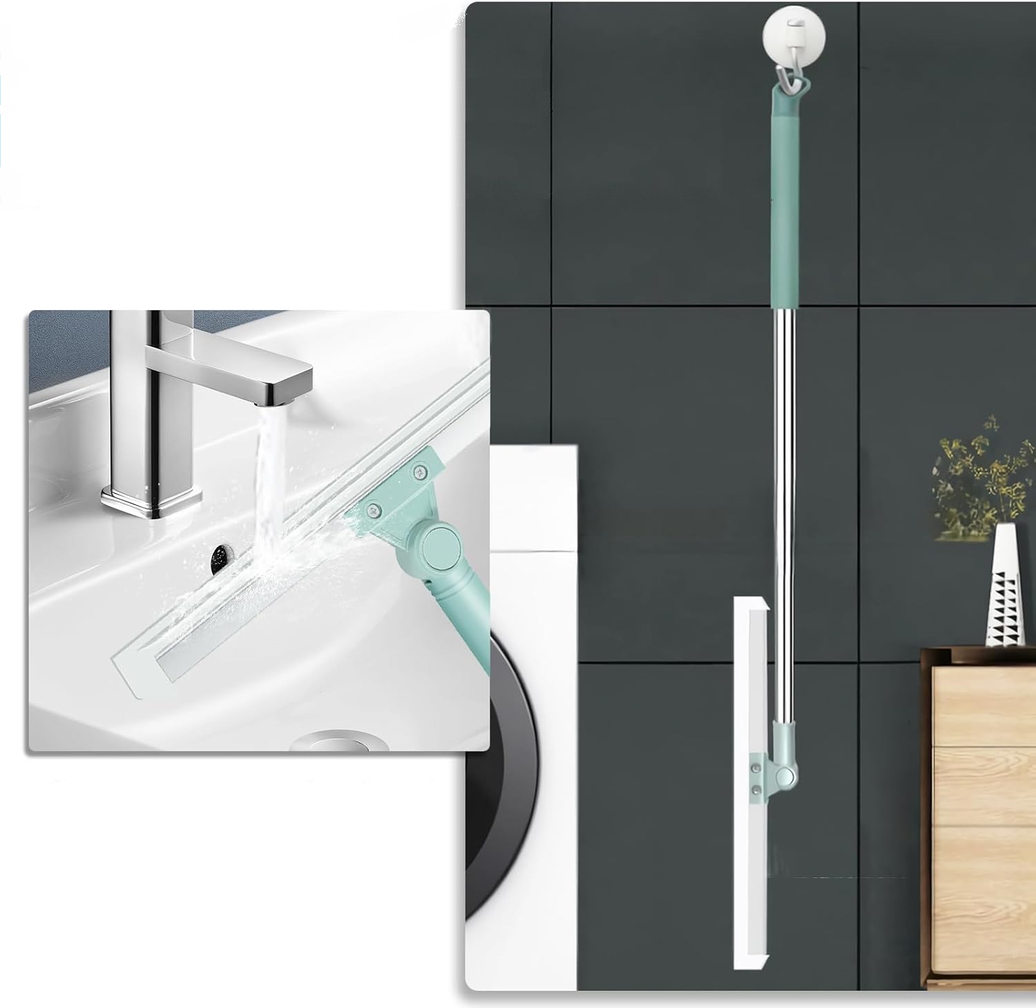 gumová stěrka na vodu