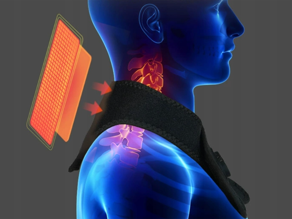 masážní pás na krk a šíji