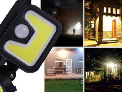 Jedinečná solární LED lampa