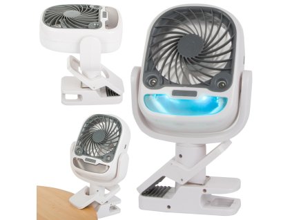 Stolní ventilátor se zvlhčovačem vzduchu a RGB