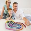 perfektní stavebnice – dětské barevné domino