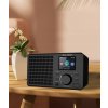 Přenosné internetové rádio WiFi, budík, bluetooth
