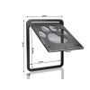 Jedinečné uzamykateľné dvierka do dverí