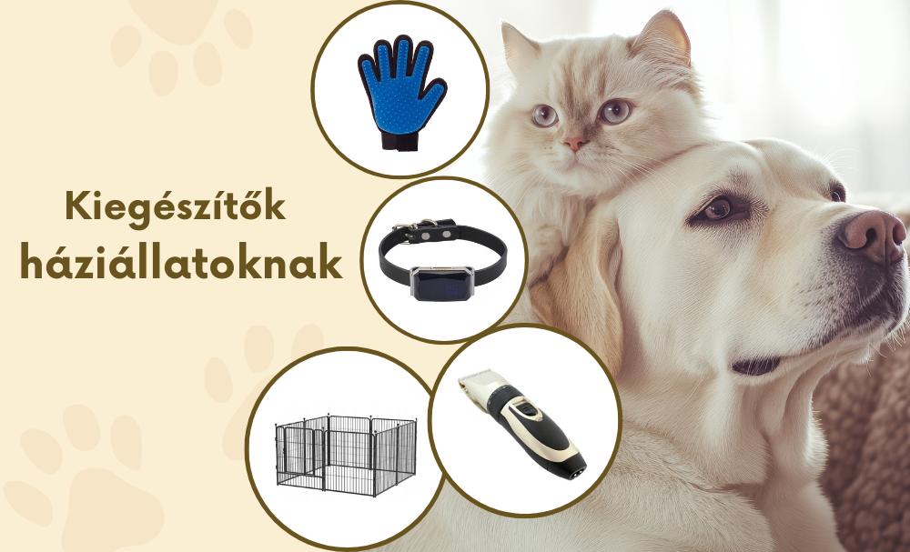 Kiegészítők háziállatoknak