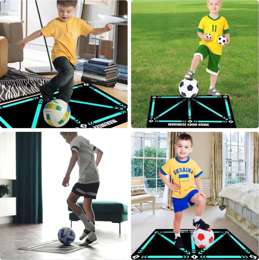 Speciális edzőszőnyeg focihoz