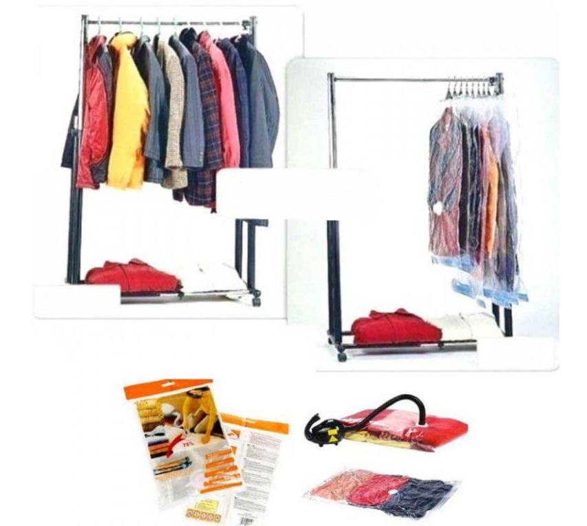 vakuumzsak akasztoval