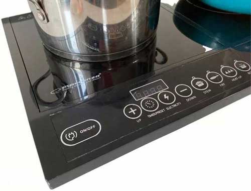 indukciós tűzhely - kéttányéros