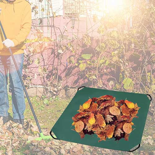 Ideális ponyva a kerti hulladék számára