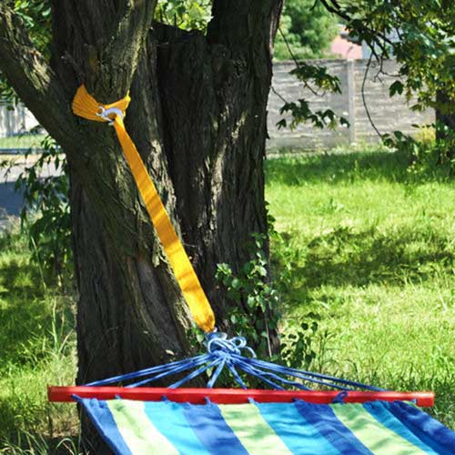 Megbízható hevederek a hinta és a függőágy felakasztásához