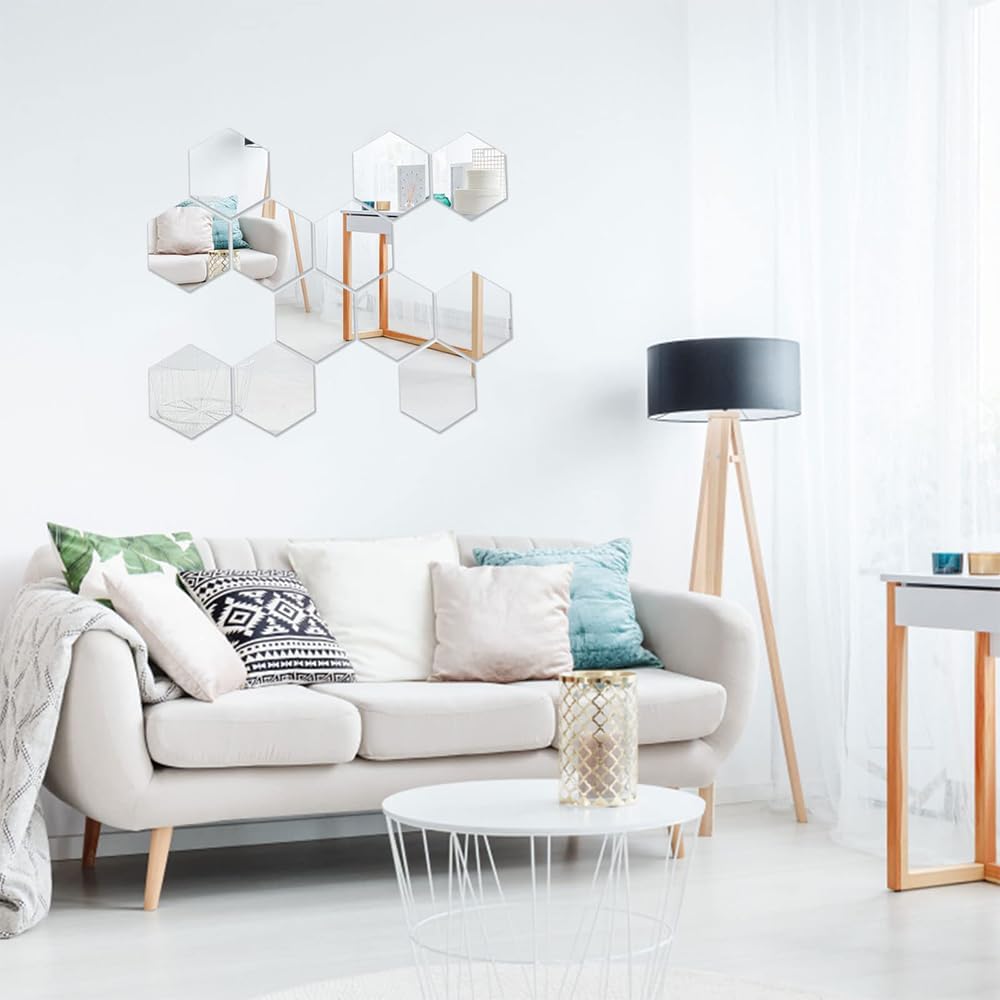 akril tükör fali matricák