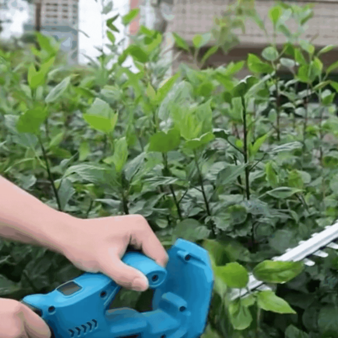 Erőteljes akkus sövényvágó