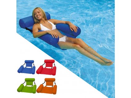 felfújható fotel a bazénba