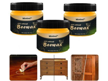 Speciális bee wax - méhviasz bútorokhoz 3 db