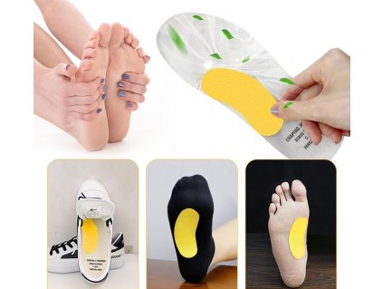 cipődezodor matrica formájában 10 db