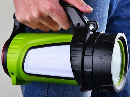 Nagyszerű LED-es újratölthető zseblámpa power bankkal