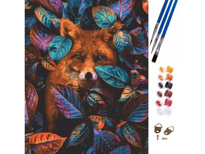 Bájos festés számok szerint - Fox