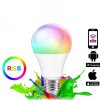 Intelligens színes LED izzó wi-fi vezérléssel