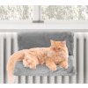 Pihenőhely a macskáknak a fűtésen - függő ágy