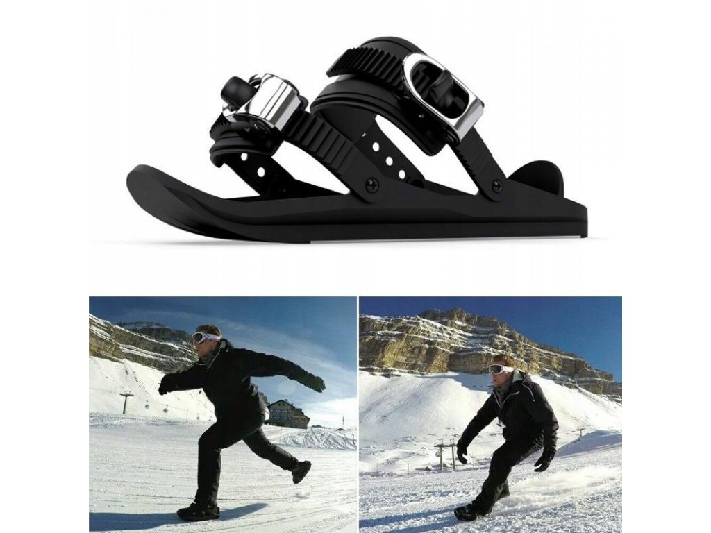 łyżwy śnieżne - mini narty