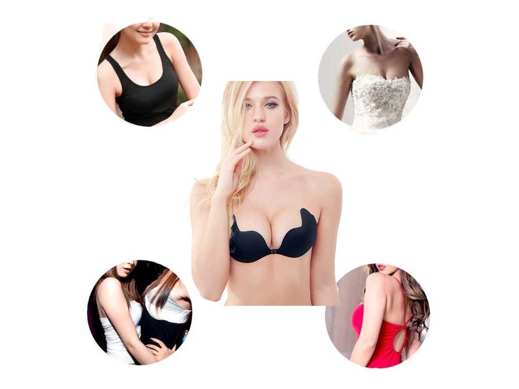 samonośny niewidoczny biustonosz