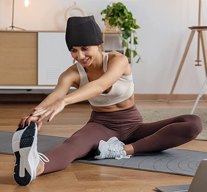 czapka żelowa na migrenę i ból głowy