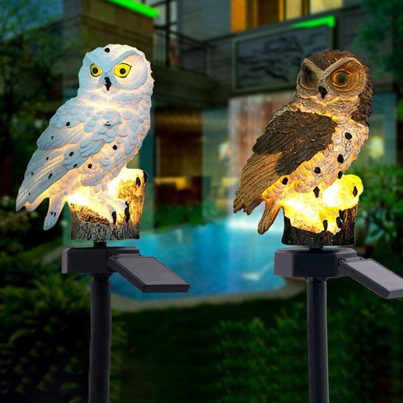 lampa LED w kształcie sowy