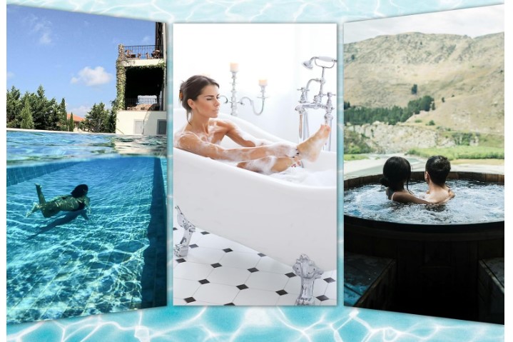 duży zestaw do kontroli jakości wody