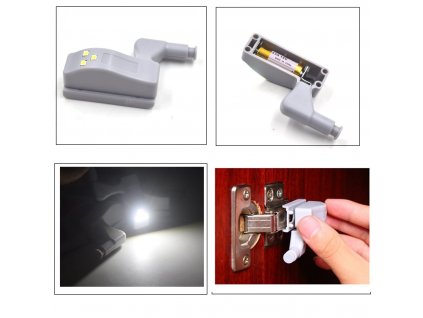 lampka led na zawias do szafki
