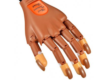 wyjątkowa ruchoma dłoń treningowa do manicure
