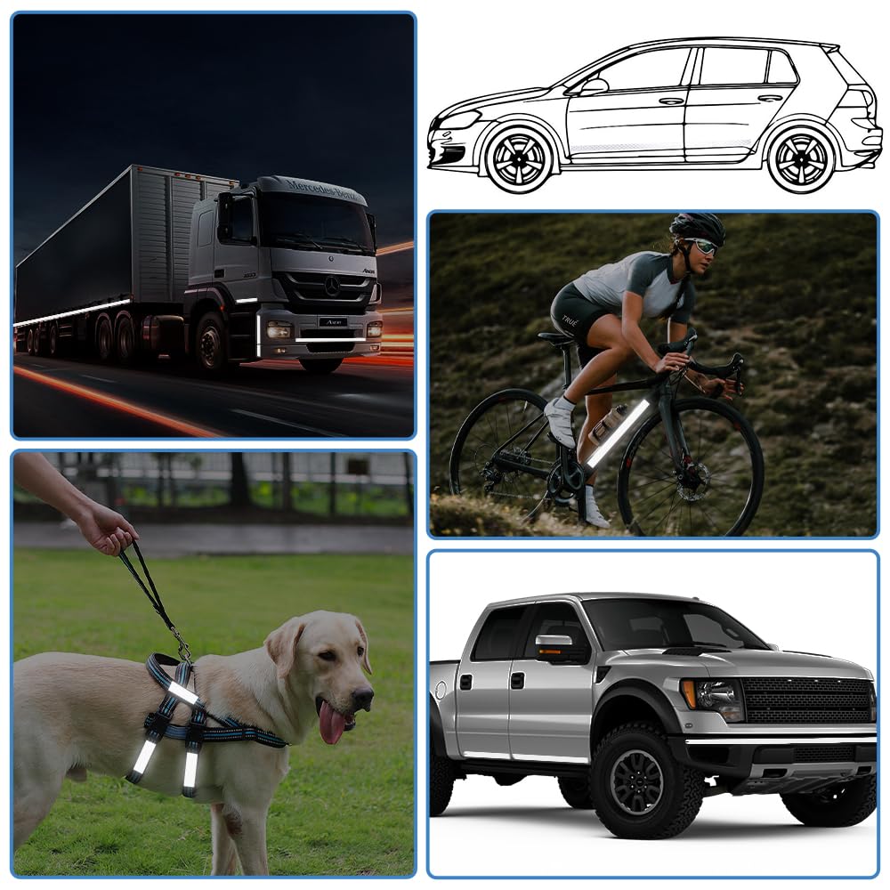 reflexná páska na značenie nákladných vozidiel