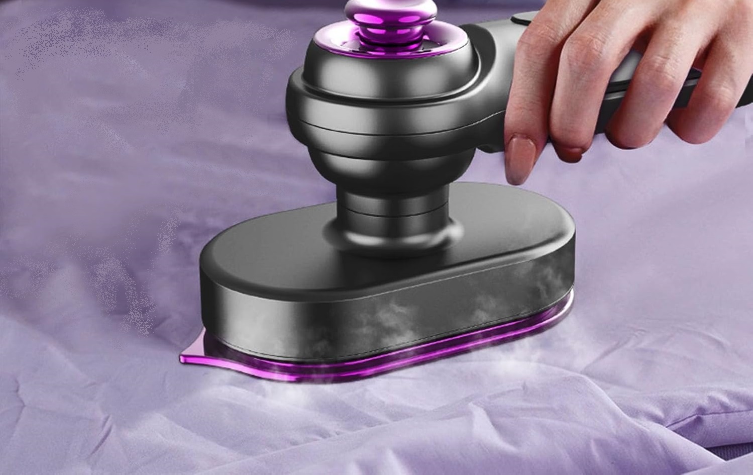 mini prenosná žehlička