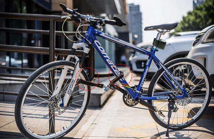 reťazový zámok na bicykel a motorku