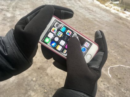 dotykove rukavice na mobil