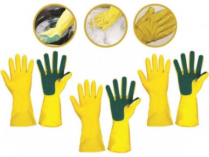 prakticke rukavice na umyvanie riadu3x