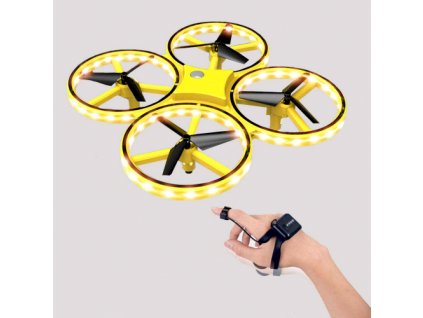 dron ovládaný pohybom ruky